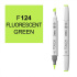 Маркер "Touch Brush" 124 флюр зеленый F124